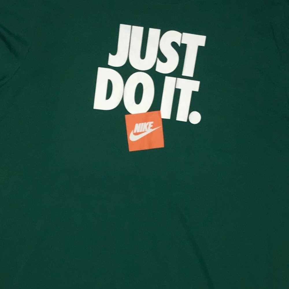 Nike Mens "Just Do It" Crew Neck Tee XXL Tall - Picture 2 of 3